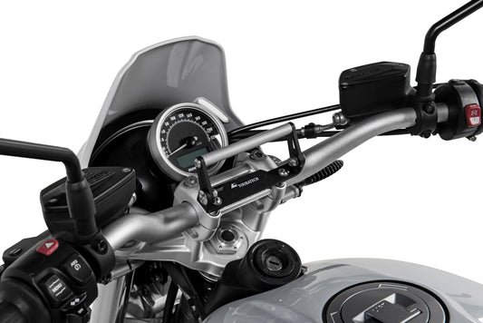 Адаптер кріплення для керма GPS Touratech, регульований, з гвинтами M8x30, наприклад, для Honda, Triumph.