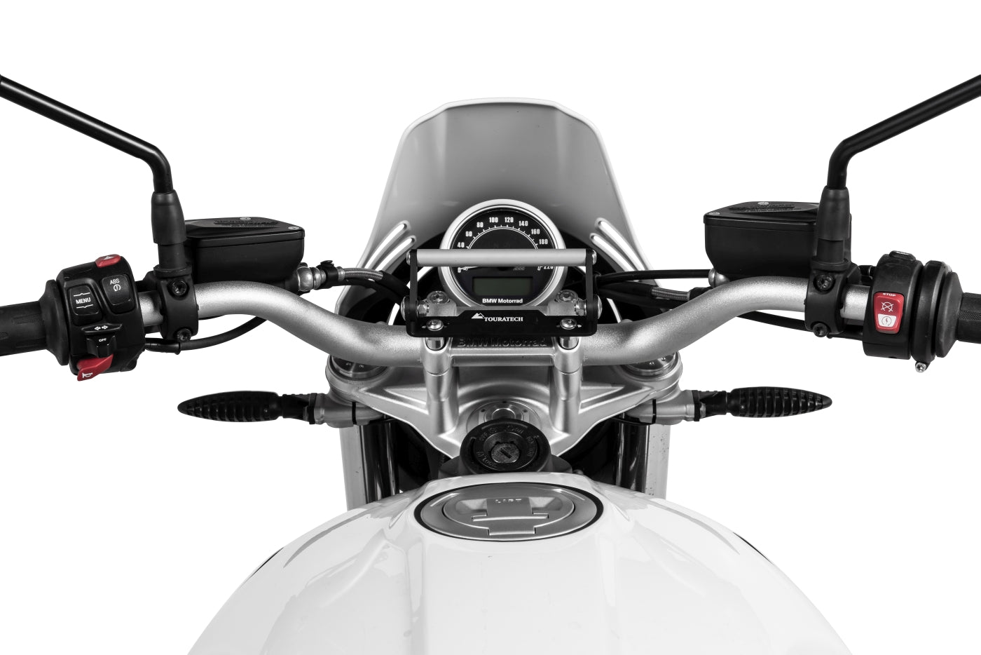 Адаптер кріплення для керма GPS Touratech, регульований, з гвинтами M8x30, наприклад, для Honda, Triumph.