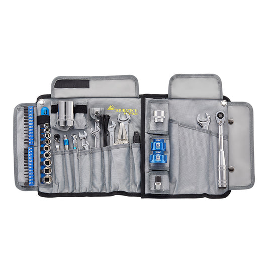Професійний набір інструментів Touratech для мотоциклів KTM, Husqvarna та Ducati, 68 предметів.