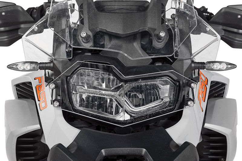 Захисне скло для фари Makrolon з швидкознімним кріпленням для BMW F900GS Adventure/ F850GS Adventure *ЛИШЕ ДЛЯ ПОЗАШЛЯХОВОГО ВИКОРИСТАННЯ*