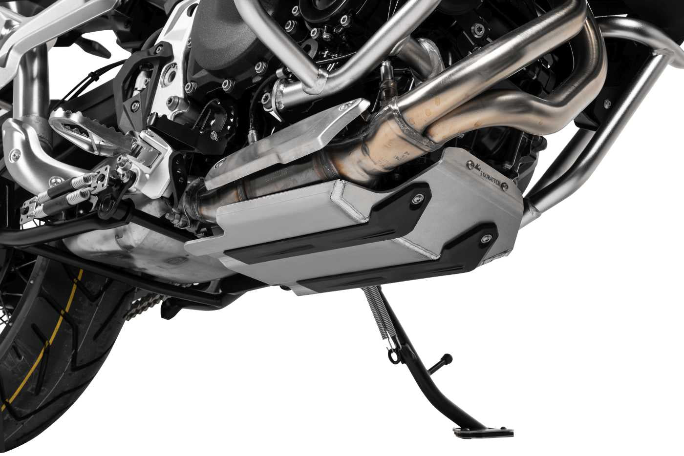 Захист двигуна / захисна пластина "Expedition" для BMW F900GS/ Adventure, F850GS/ Adventure, F800GS (2024-), F750GS (для EURO 4 та EURO 5) від преміального бренду мотокомплектуючих Touratech.