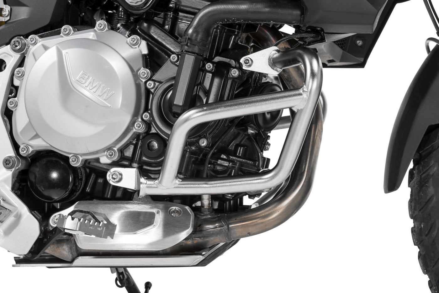 Захисні дуги для двигуна з нержавіючої сталі Touratech для BMW F900GS/ F850GS / F800GS (2024-), F750GS