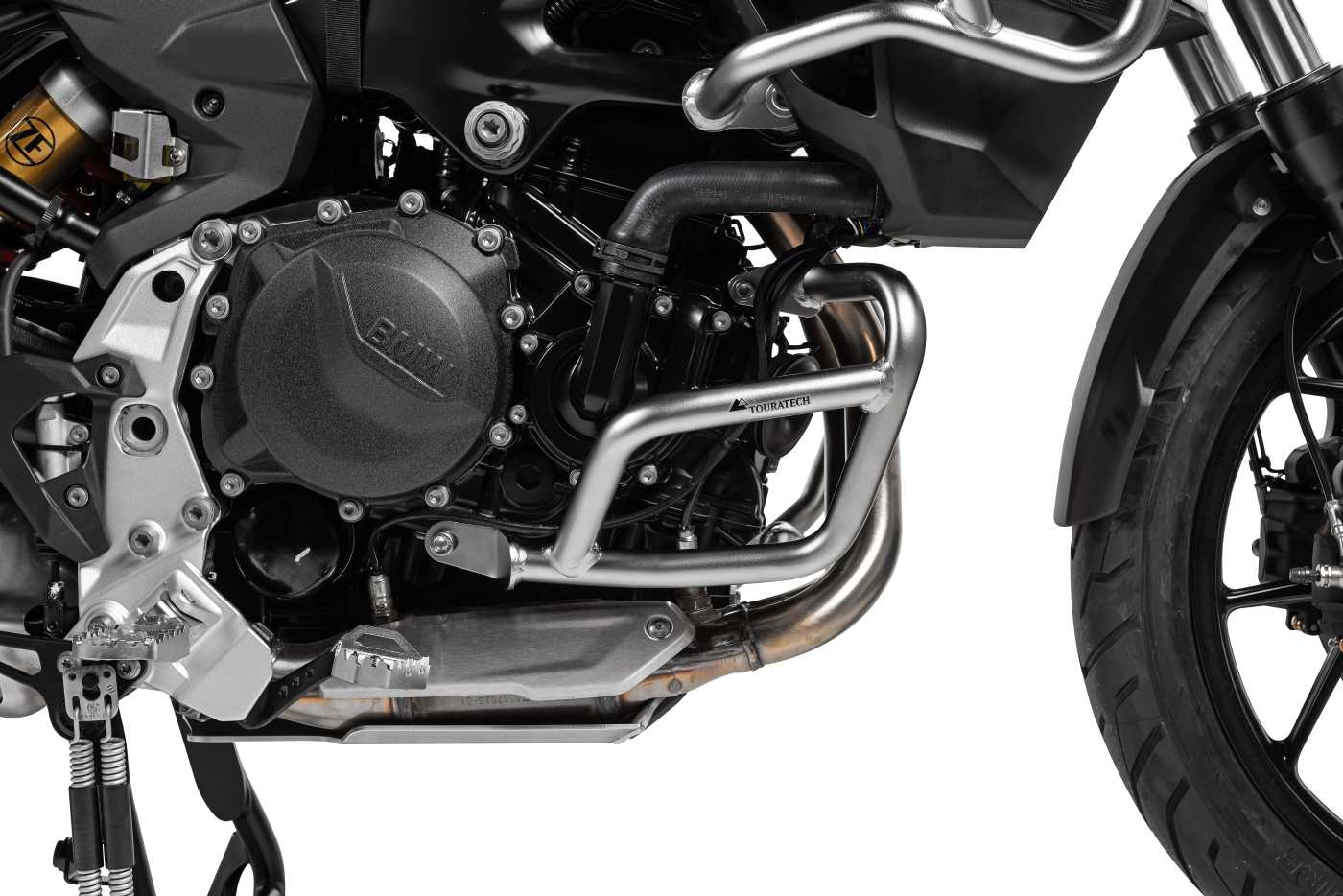 Захисні дуги для двигуна з нержавіючої сталі Touratech для BMW F900GS/ F850GS / F800GS (2024-), F750GS
