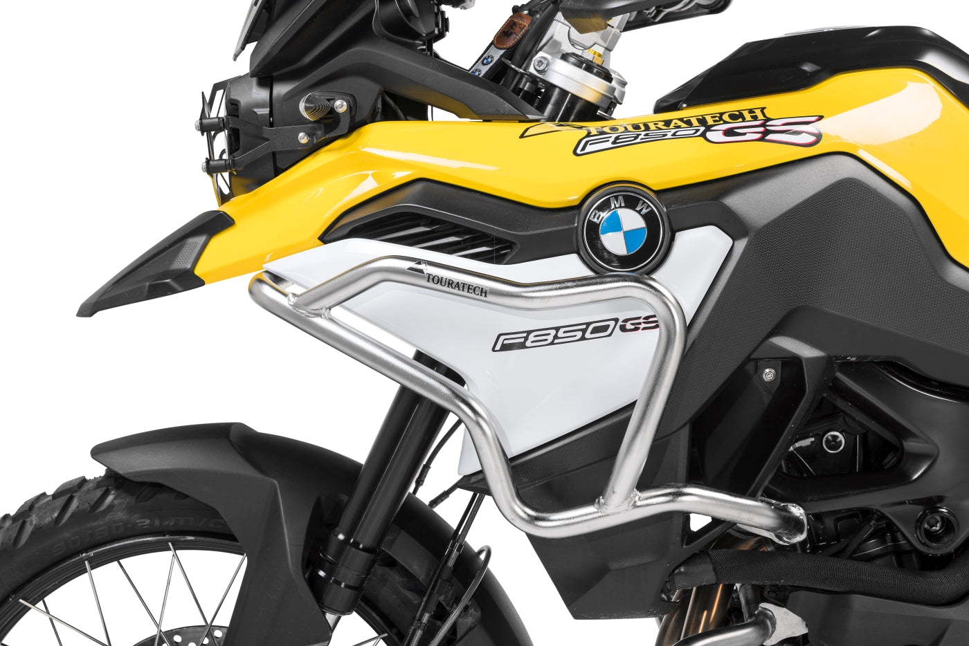 Захисна дуга з нержавіючої сталі для BMW F850GS/ F800GS (2024-)/ F750GS від Touratech.