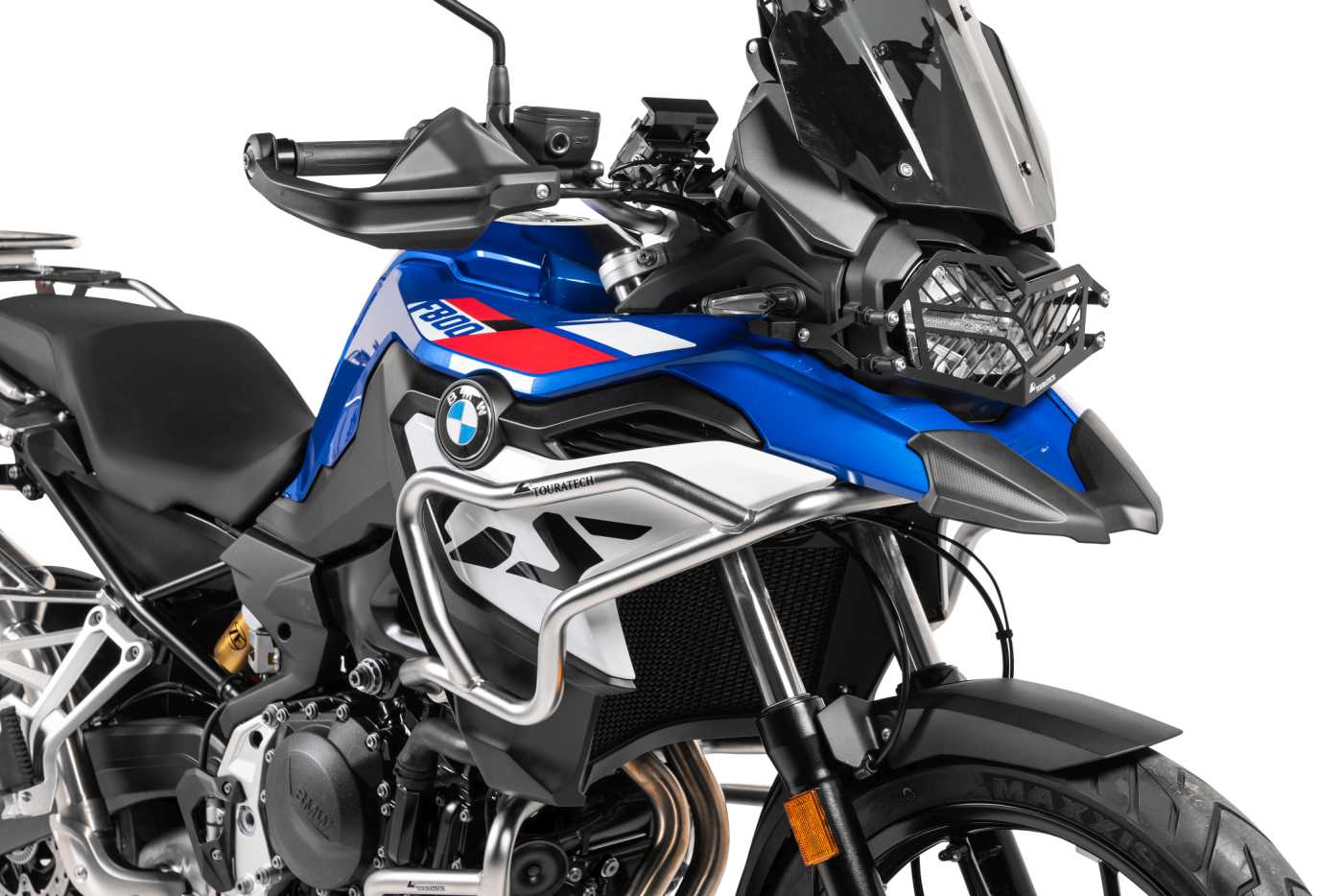 Захисна дуга з нержавіючої сталі для BMW F850GS/ F800GS (2024-)/ F750GS від Touratech.