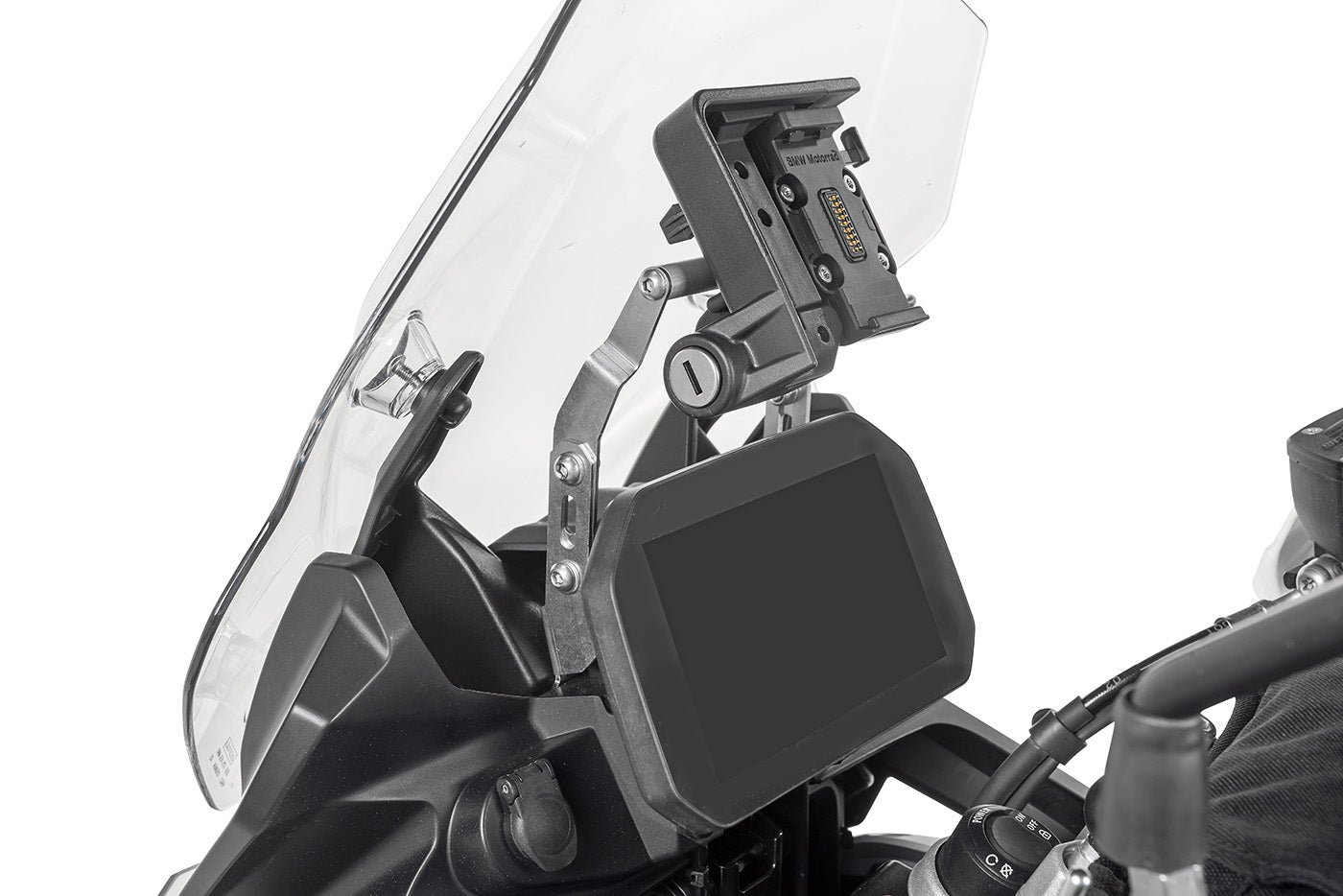 Кронштейн для GPS над приладами V2.0, з регульованою висотою для BMW F900GS Adventure, F850GS/Adventure, F800GS (2024-), F750GS від Touratech.