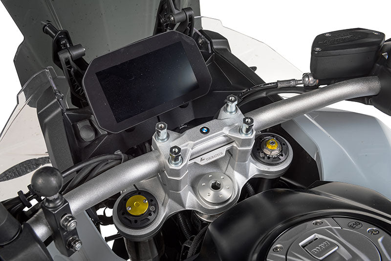 Набір спеціальних гвинтів для оригінального тримача навігаційного пристрою BMW та кріплення для смартфона на підвищувач керма Touratech 35 мм для BMW F900GS/Adventure, F850GS/Adventure.