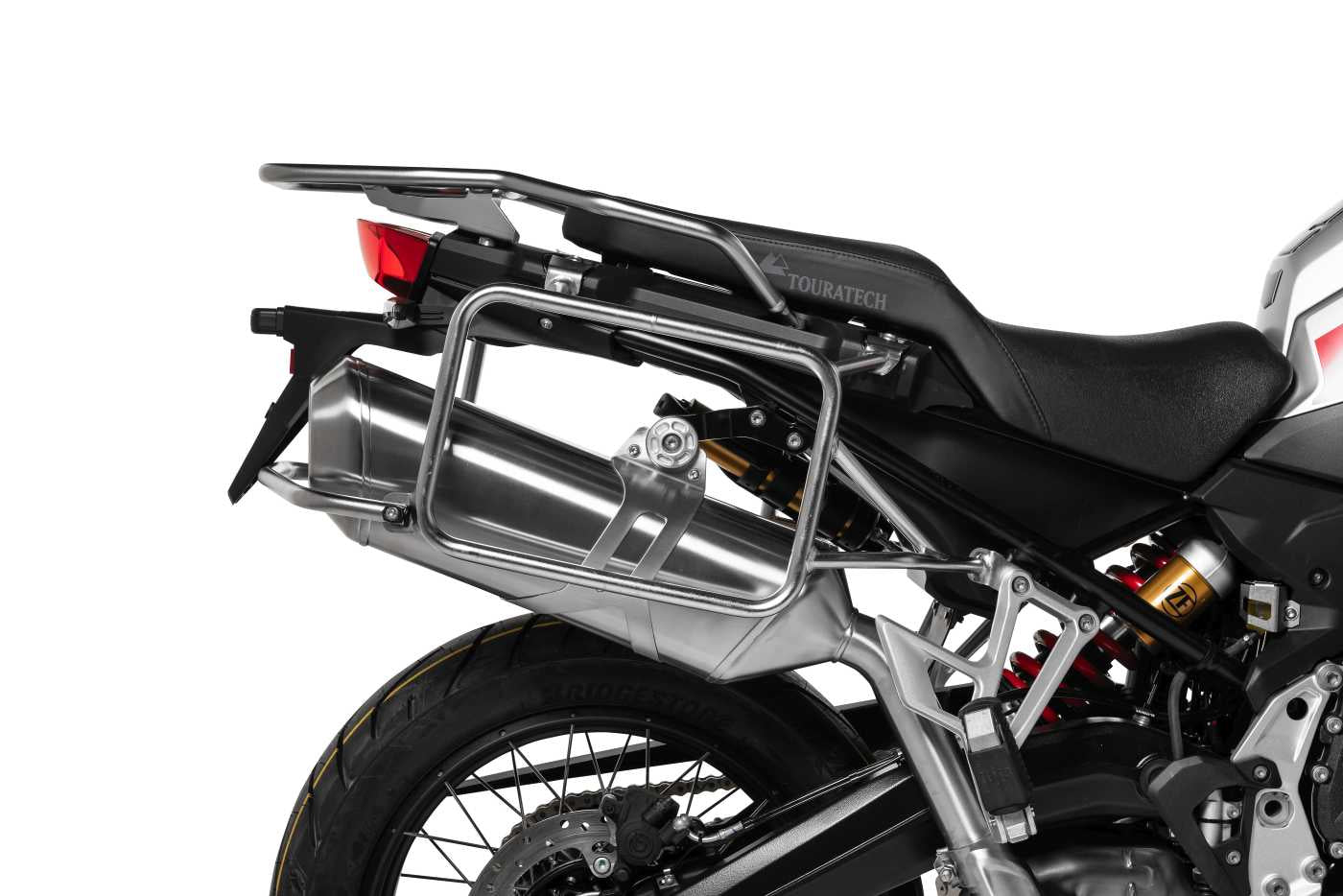 Багажна рама "нержавіюча сталь" Touratech для BMW F900GS Adventure, F850GS/Adventure, F800GS (2024-), F750GS.