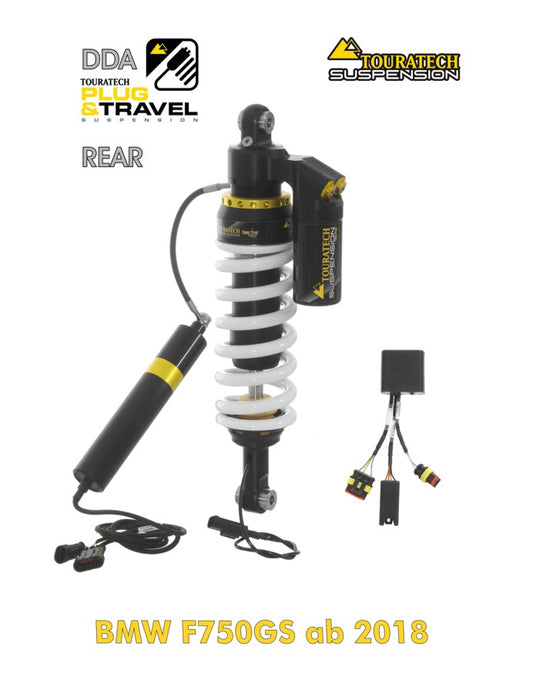 Амортизатор Touratech Suspension "rear" для BMW F750GS з 2018 року DDA / Plug & Travel.