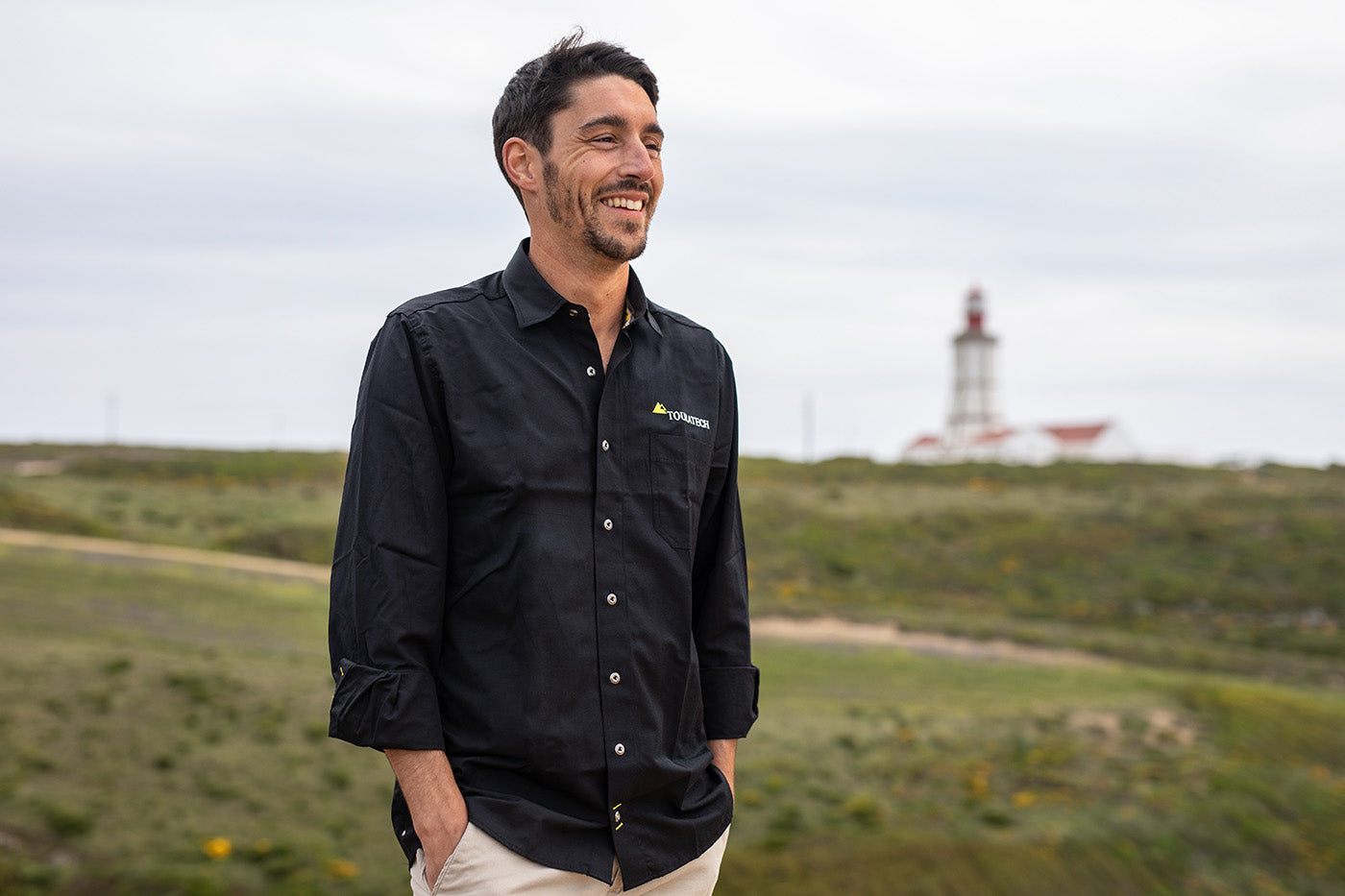 Сорочка "Туратек" чоловіча, чорна