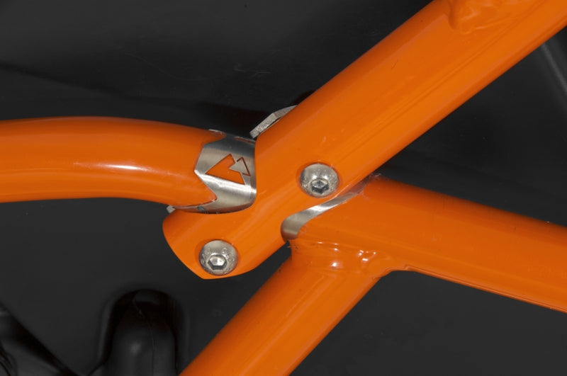 Розширення захисних дуг Touratech для KTM 1050 Adventure/ 1090 Adventure/ 1190 Adventure/ 1190 Adventure R для оригінальних захисних дуг KTM, помаранчеве.