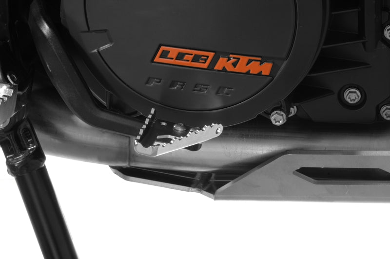 Розширювач педалі ножного гальма з нержавіючої сталі для KTM та Husqvarna від Touratech.