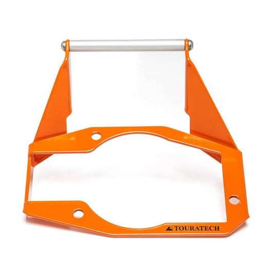 Адаптер для кріплення GPS над приладами, помаранчевий, для KTM 1050 Adventure/ 1090 Adventure/ 1190 Adventure/ 1190 Adventure R від Touratech.