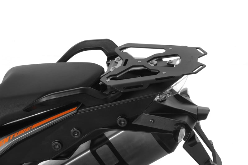 Алюмінієвий/нержавіючий багажник "чорний" для KTM 1050 Adventure/ 1090 Adventure/ 1290 Super Adventure (-2020)/ 1190 Adventure(R)