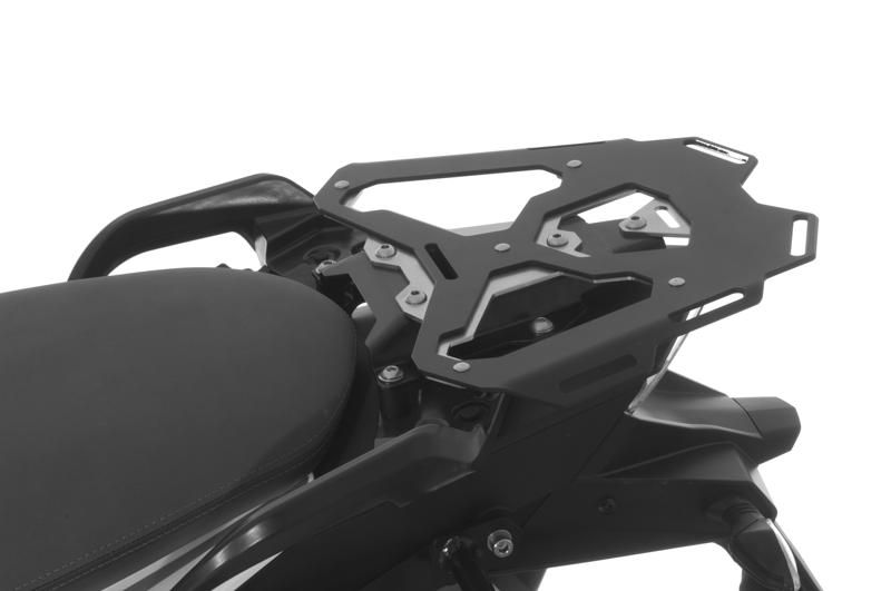 Алюмінієвий/нержавіючий багажник "чорний" для KTM 1050 Adventure/ 1090 Adventure/ 1290 Super Adventure (-2020)/ 1190 Adventure(R)