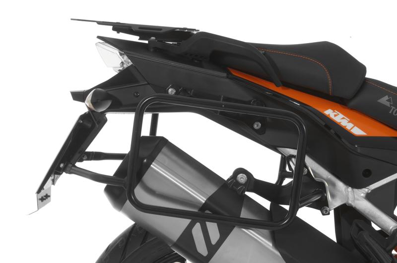 Тримач для кофрів чорний для KTM 1050 Adventure/ 1090 Adventure/ 1290 Super Adventure/ 1190 Adventure/ 1190 Adventure R