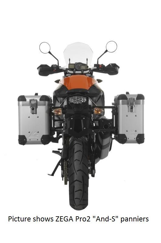Алюмінієва багажна система ZEGA Pro для KTM 1050 Adventure/ 1090 Adventure/ 1290 Super Adventure/1190 Adventure/ 1190 Adventure R