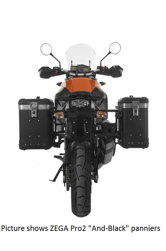Алюмінієва багажна система ZEGA Pro для KTM 1050 Adventure/ 1090 Adventure/ 1290 Super Adventure/1190 Adventure/ 1190 Adventure R