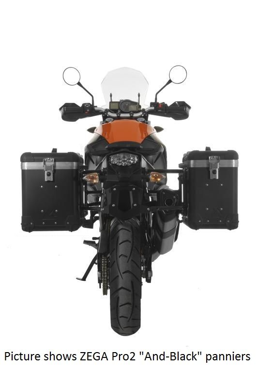 Алюмінієва багажна система ZEGA Pro для KTM 1050 Adventure/ 1090 Adventure/ 1290 Super Adventure/1190 Adventure/ 1190 Adventure R