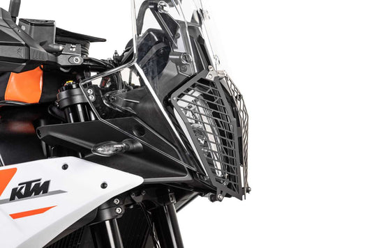 Захисна решітка для фари Touratech з швидкознімним кріпленням для KTM 790/890 Adventure/R (2023-) *ЛИШЕ ДЛЯ ПОЗАШЛЯХОВОГО ВИКОРИСТАННЯ*