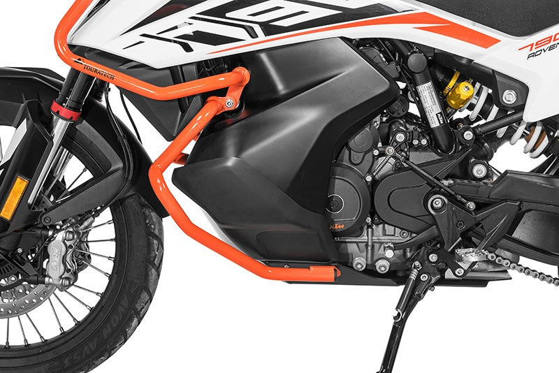 Захист двигуна RALLYE Evo, алюміній чорний для KTM 790 Adventure/790 Adventure R