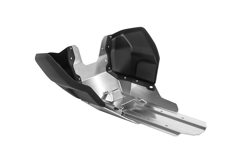 Захист двигуна RALLYE Evo, алюміній/ чорний алюміній для KTM 790 Adventure/ 790 Adventure R