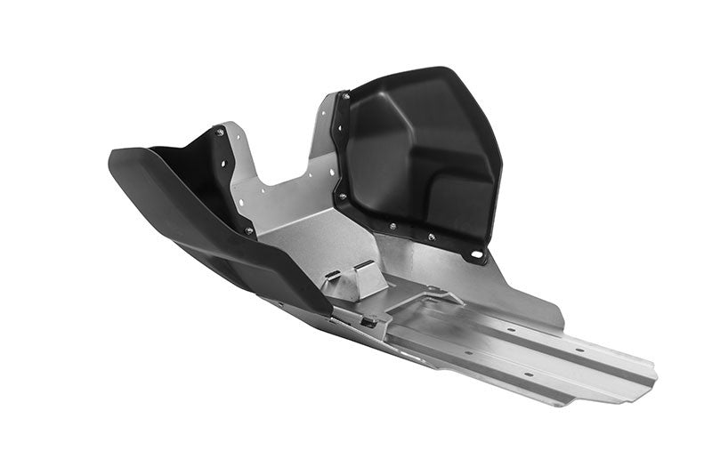 Захист двигуна RALLYE Evo, нержавіюча сталь/ алюміній чорний для KTM 790 Adventure/ 790 Adventure R