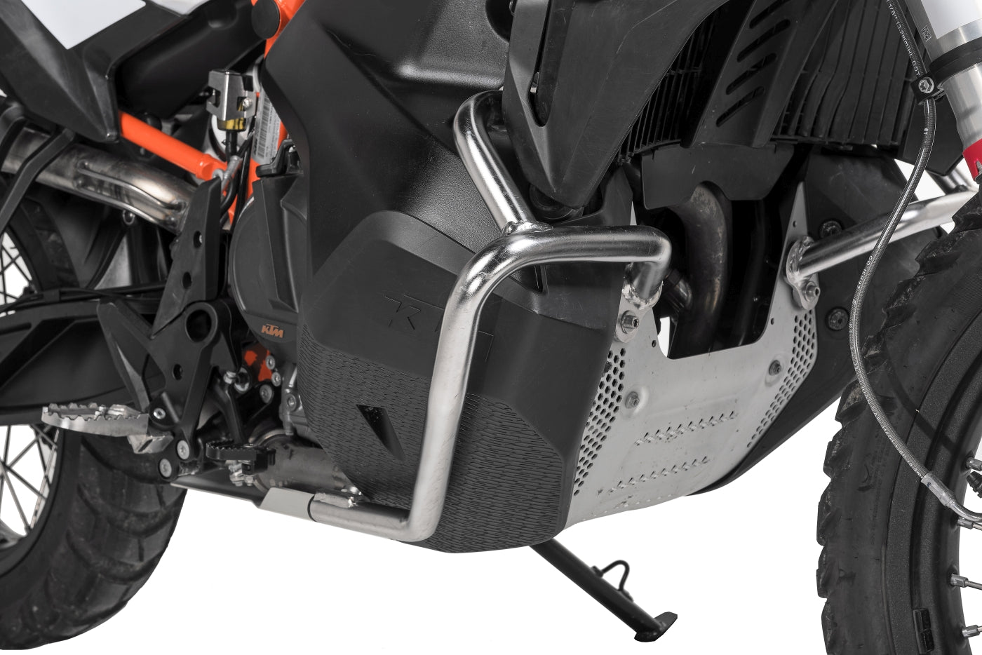 Захисні дуги бака з нержавіючої сталі для KTM 890 Adventure/ 890 Adventure R/ 790 Adventure/ 790 Adventure R (-2022) від Touratech.