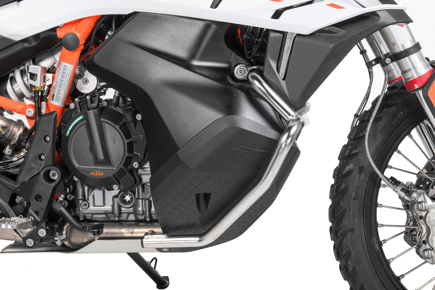 Захисні дуги бака з нержавіючої сталі для KTM 890 Adventure/ 890 Adventure R/ 790 Adventure/ 790 Adventure R (-2022) від Touratech.