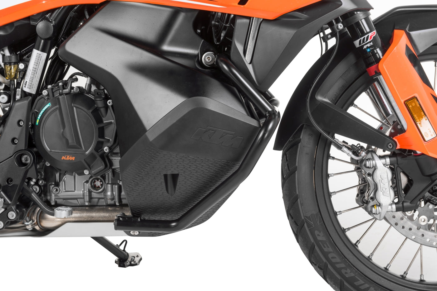 Захисні дуги для бака з нержавіючої сталі, чорні для KTM 890 Adventure/ 890 Adventure R/ 790 Adventure/ 790 Adventure R (-2022) від Touratech.