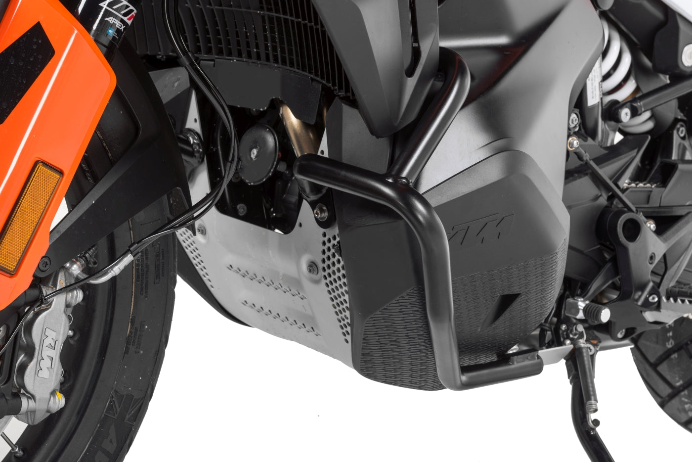 Захисні дуги для бака з нержавіючої сталі, чорні для KTM 890 Adventure/ 890 Adventure R/ 790 Adventure/ 790 Adventure R (-2022) від Touratech.