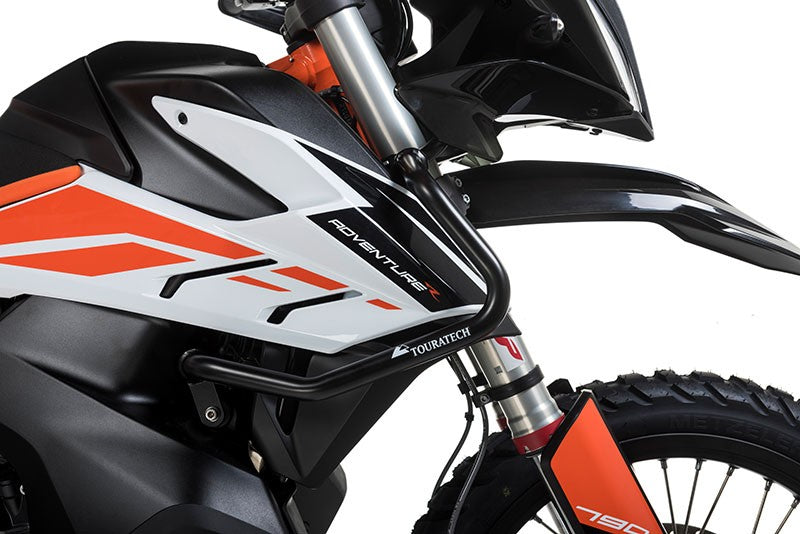 Захисні дуги з нержавіючої сталі Touratech, чорні, для KTM 890 Adventure (-2022)/ 890 Adventure R (-2022)/ 790 Adventure/790 Adventure R (-2022)