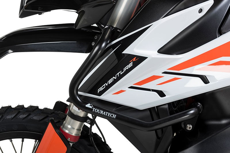 Захисні дуги з нержавіючої сталі Touratech, чорні, для KTM 890 Adventure (-2022)/ 890 Adventure R (-2022)/ 790 Adventure/790 Adventure R (-2022)