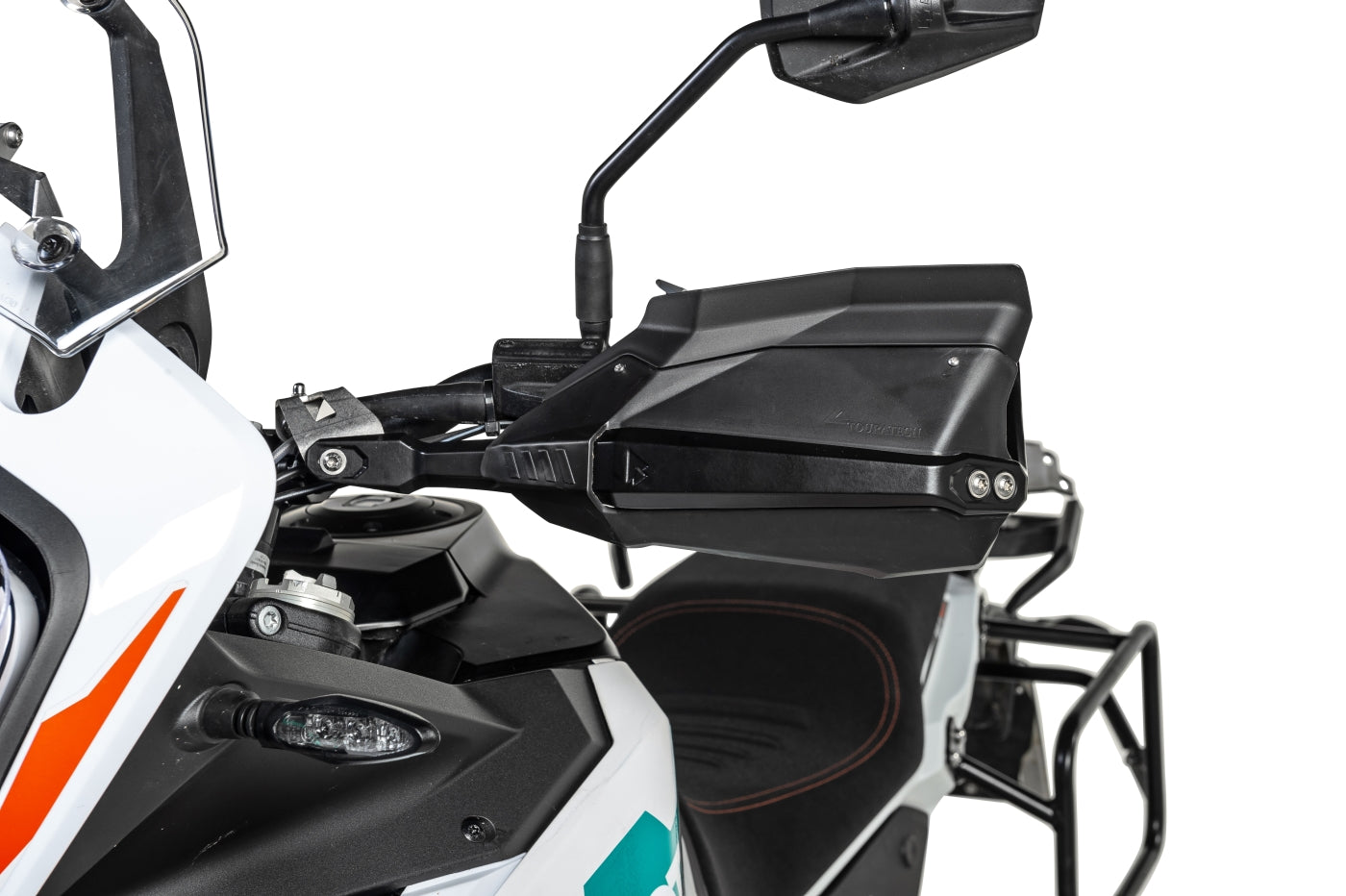 Захисні щитки DEFENSA Expedition, чорні, для KTM та Husqvarna