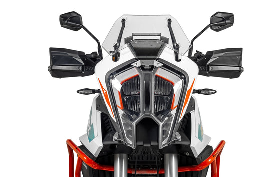 Захисні щитки DEFENSA Expedition, чорні, для KTM та Husqvarna