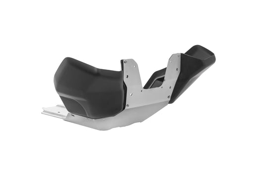 Захист двигуна RALLYE Evo, алюміній + чорний алюміній для KTM 890 Adventure/ 890 Adventure R/ 790 Adventure/ 790 Adventure R.