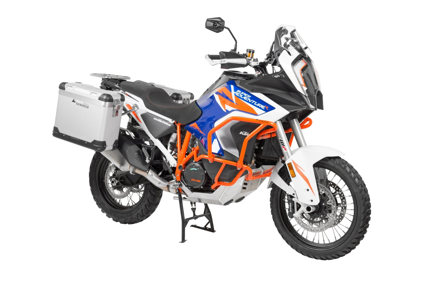 Розширення захисних дуг помаранчеве для KTM 1290 Super Adventure S / R (2021-) від Touratech.