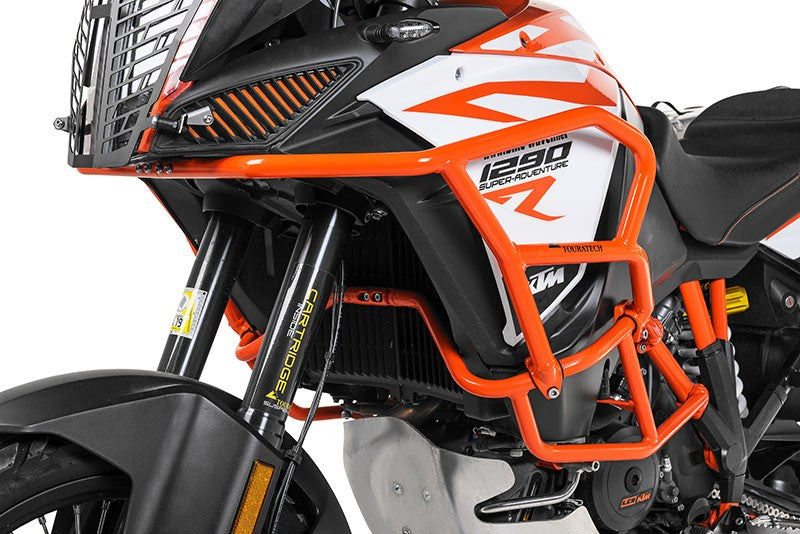 Розширення захисних дуг Touratech помаранчеве для KTM 1290 Super Adventure S / R
