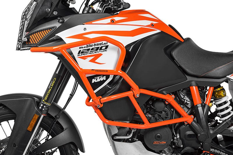 Розширення захисних дуг Touratech помаранчеве для KTM 1290 Super Adventure S / R