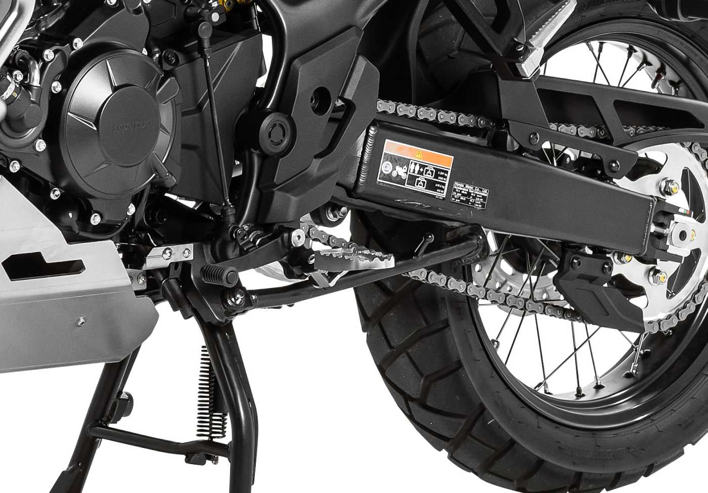 Преміальні підніжки "Works" для далеких подорожей для Honda XL750 Transalp від Touratech