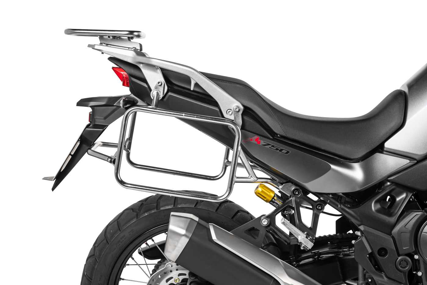 Багажник з нержавіючої сталі для Honda XL750 Transalp від Touratech.