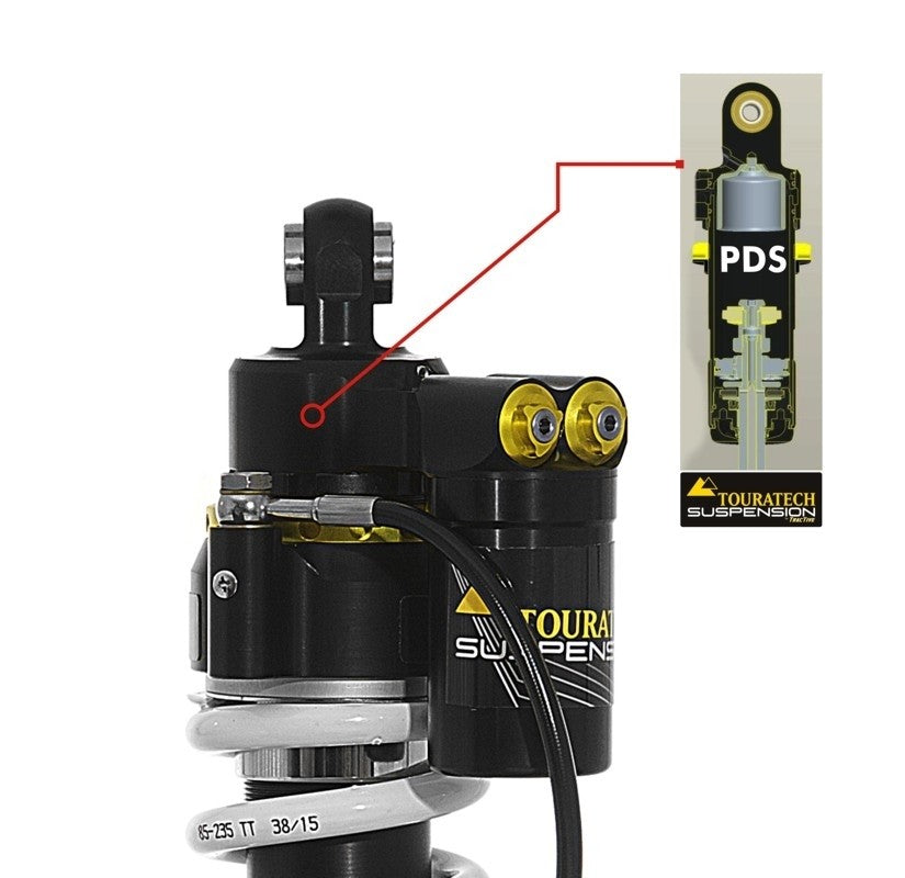 Амортизатор Touratech Suspension з пониженням (-25 мм) для Honda CRF1000L Adventure Sports з 2018 року, тип Extreme.