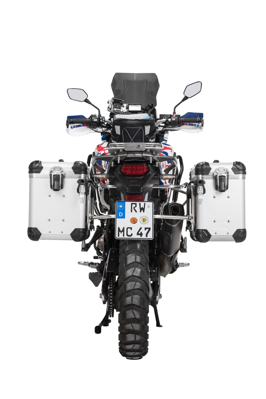 Алюмінієва багажна система ZEGA Evo для Honda CRF1000L Africa Twin (2015-2017)