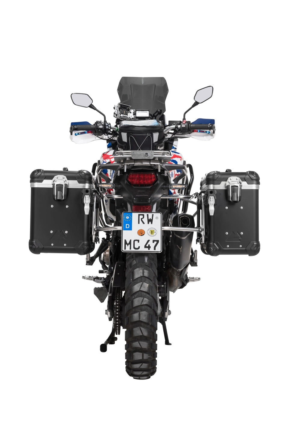 Алюмінієва багажна система ZEGA Evo для Honda CRF1000L Africa Twin (2015-2017)