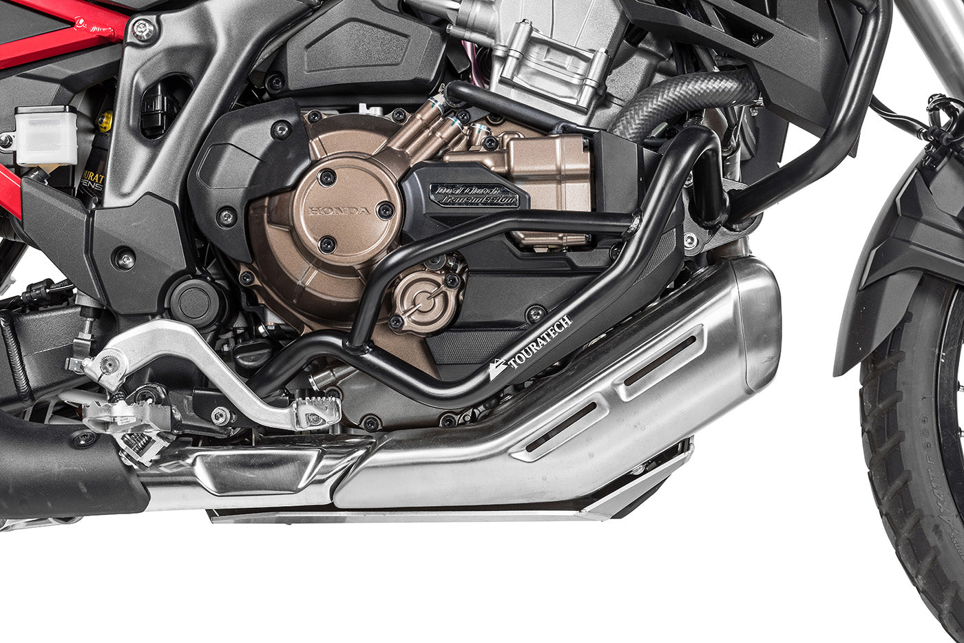 Захисні дуги двигуна чорні для Honda CRF1100L Africa Twin / CRF1100L Adventure Sports - DCT від Touratech.