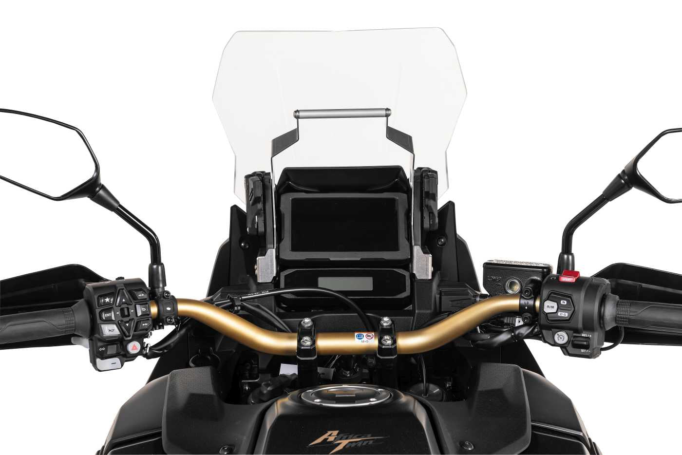 Адаптер для кріплення GPS над приладами для Honda CRF1100L Africa Twin (2024-) / Adventure Sports від Touratech.