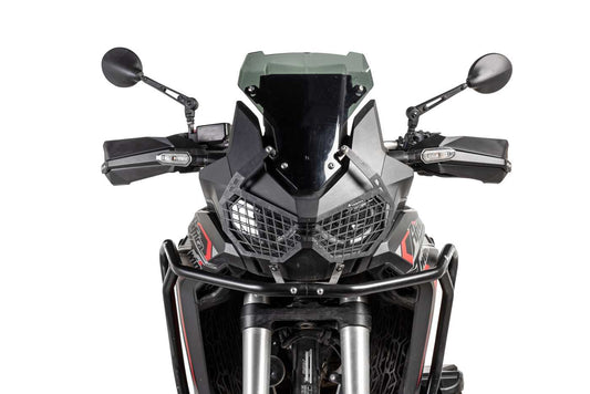 Захисні щитки DEFENSA Expedition, чорні, для Honda CRF1100L Africa Twin / CRF1100L Adventure Sports