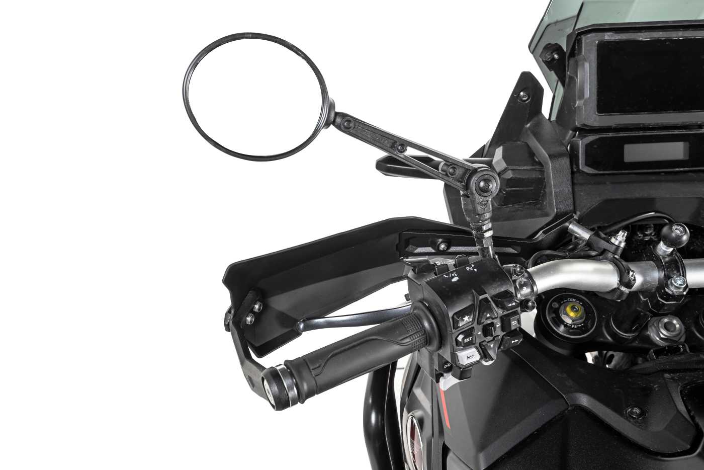 Захисні щитки DEFENSA Expedition, чорні, для Honda CRF1100L Africa Twin / CRF1100L Adventure Sports