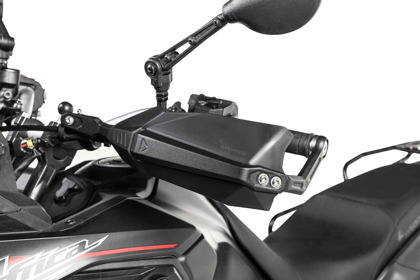 Захисні щитки DEFENSA Expedition, чорні, для Honda CRF1100L Africa Twin / CRF1100L Adventure Sports