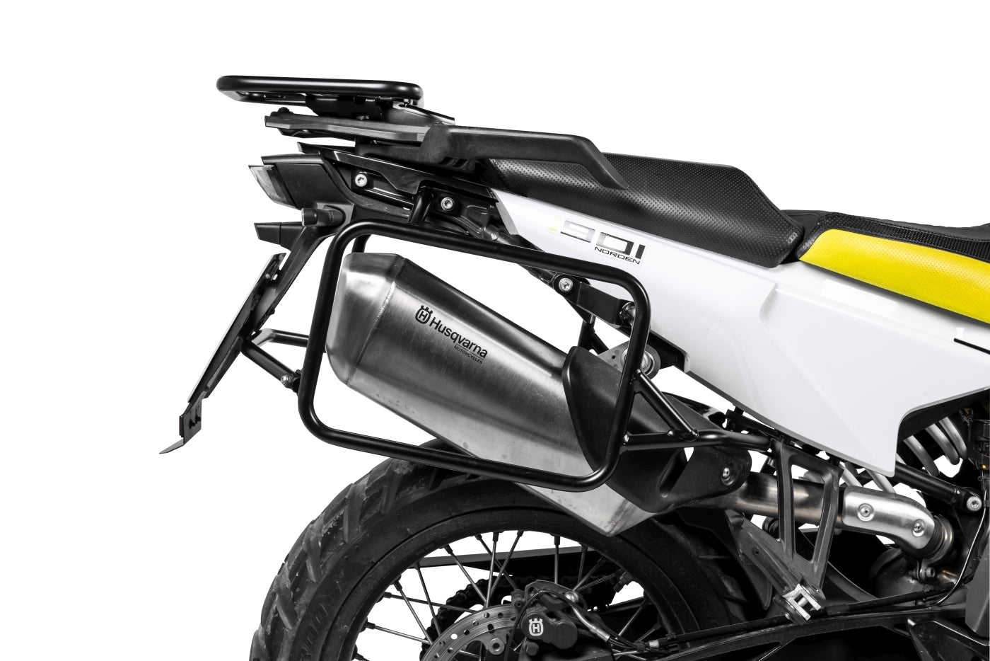 Багажна рама Touratech з нержавіючої сталі, чорна, для Husqvarna Norden 901, KTM 890 Adventure/ 890 Adventure R/ 790 Adventure / 790 Adventure R